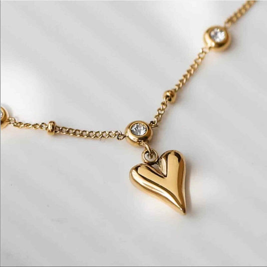Golden Heart - Women’s Necklace